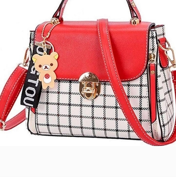 Small Black and Red Bag - Picture 1 of 2